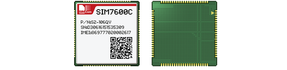 SIM7600C-chipe特性